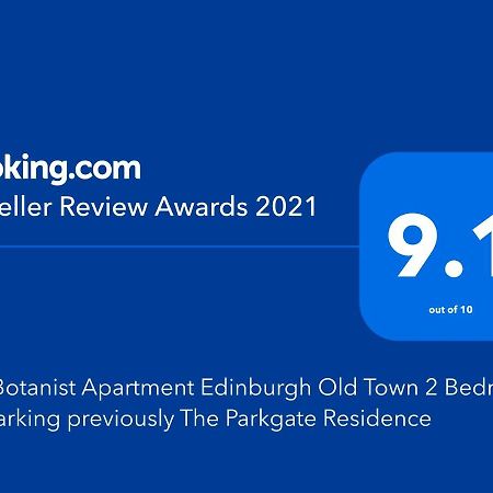 The Botanist Apartment Edinburgh Old Town 2 Bedroom Lift Parking Bagian luar foto