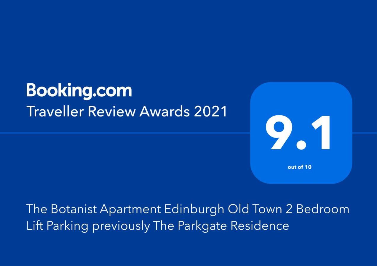 The Botanist Apartment Edinburgh Old Town 2 Bedroom Lift Parking Bagian luar foto